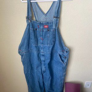 Dickies Denim Overalls, Size 44X30